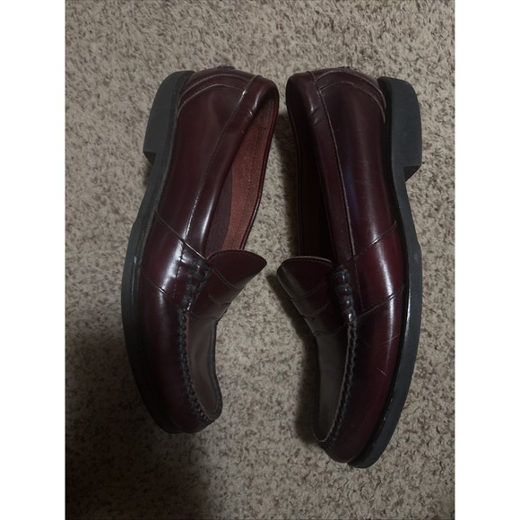 Rockport Penny Loafers Men's 10.5 M Cordovan Burgundy Dress Shoes Preppy - Picture 3 of 7
